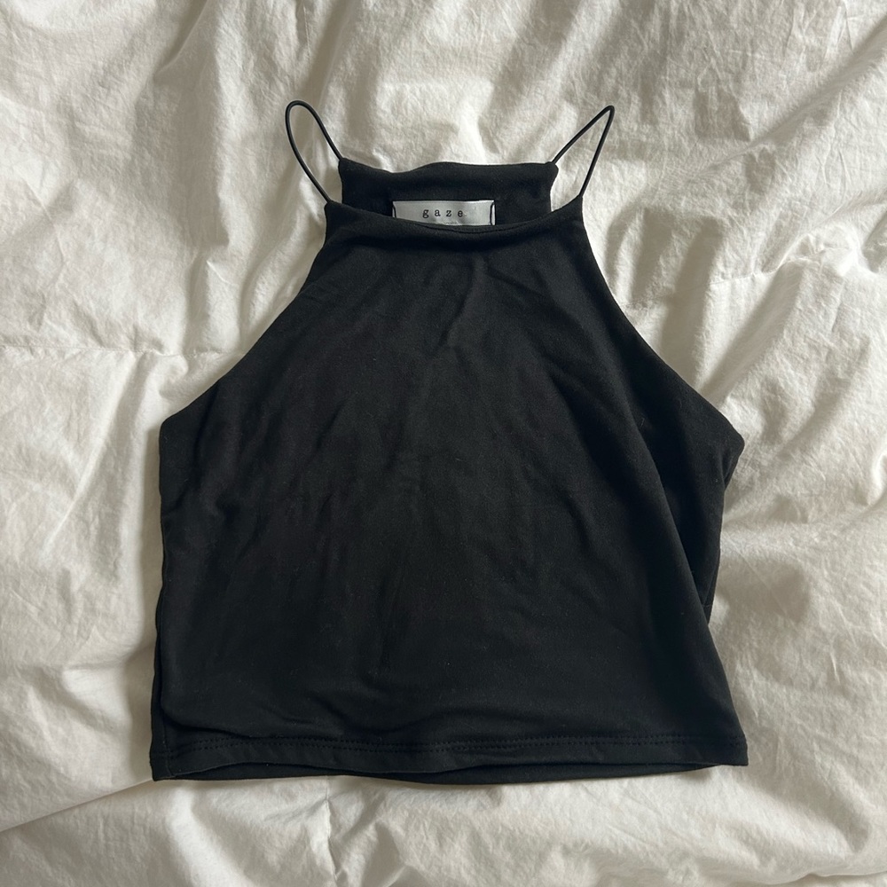 black halter top🖤🖤